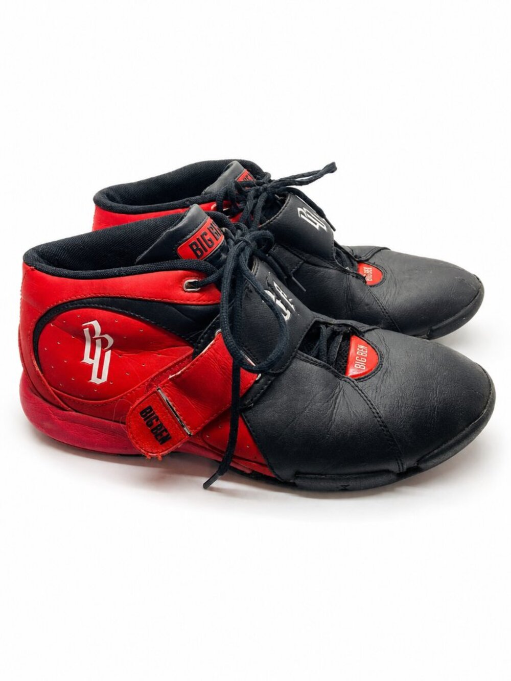 Steve & Barry’s Big Ben Wallace Basketball Shoes Men’s 10.5 Red Black